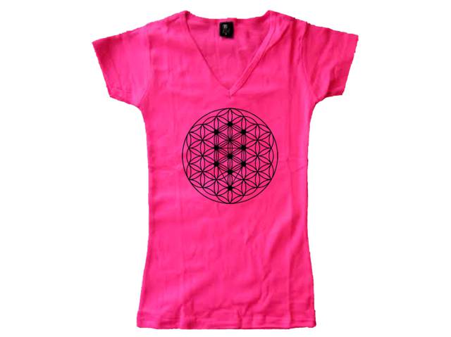 Sacred geometry-Tree of life women t-shirt