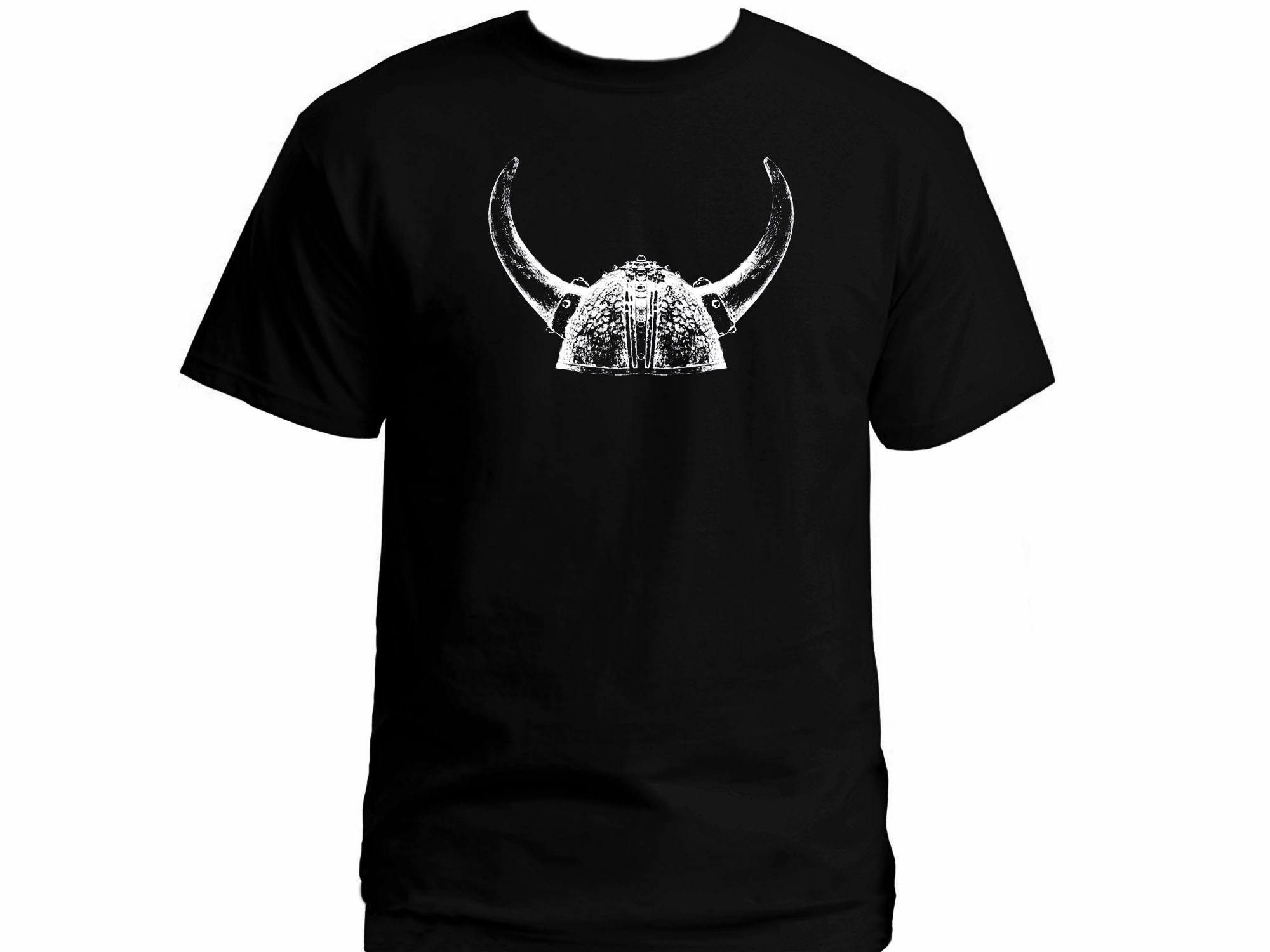 Norse myths Mjlnir Thor hammer Odin Helm helmet t-shirt