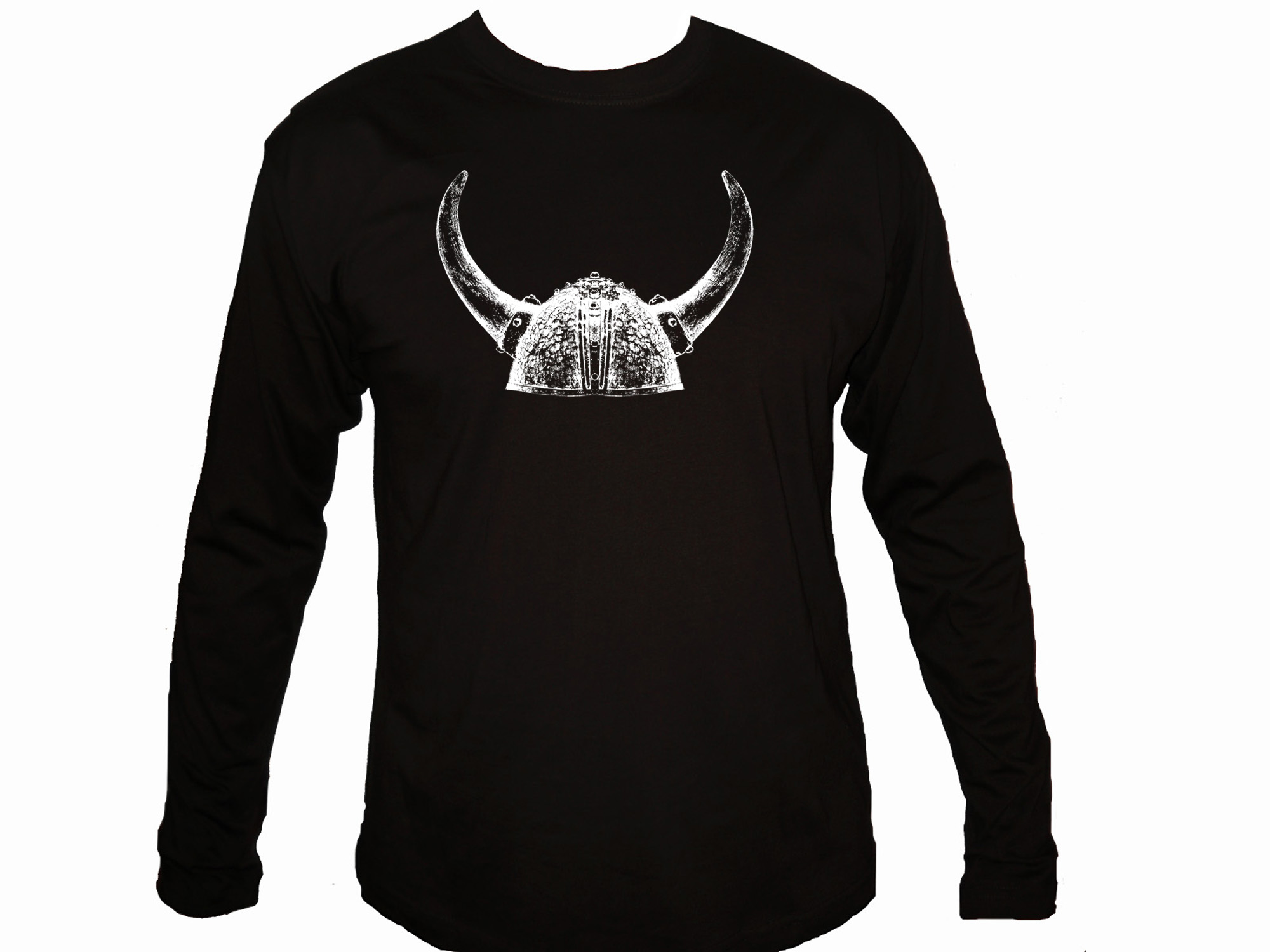 Norse myths Mjlnir Thor hammer Odin Helm helmet sleeved t-shirt