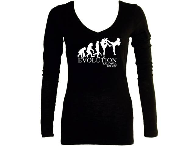 Evolution Krav maga women sleeved shirt 3