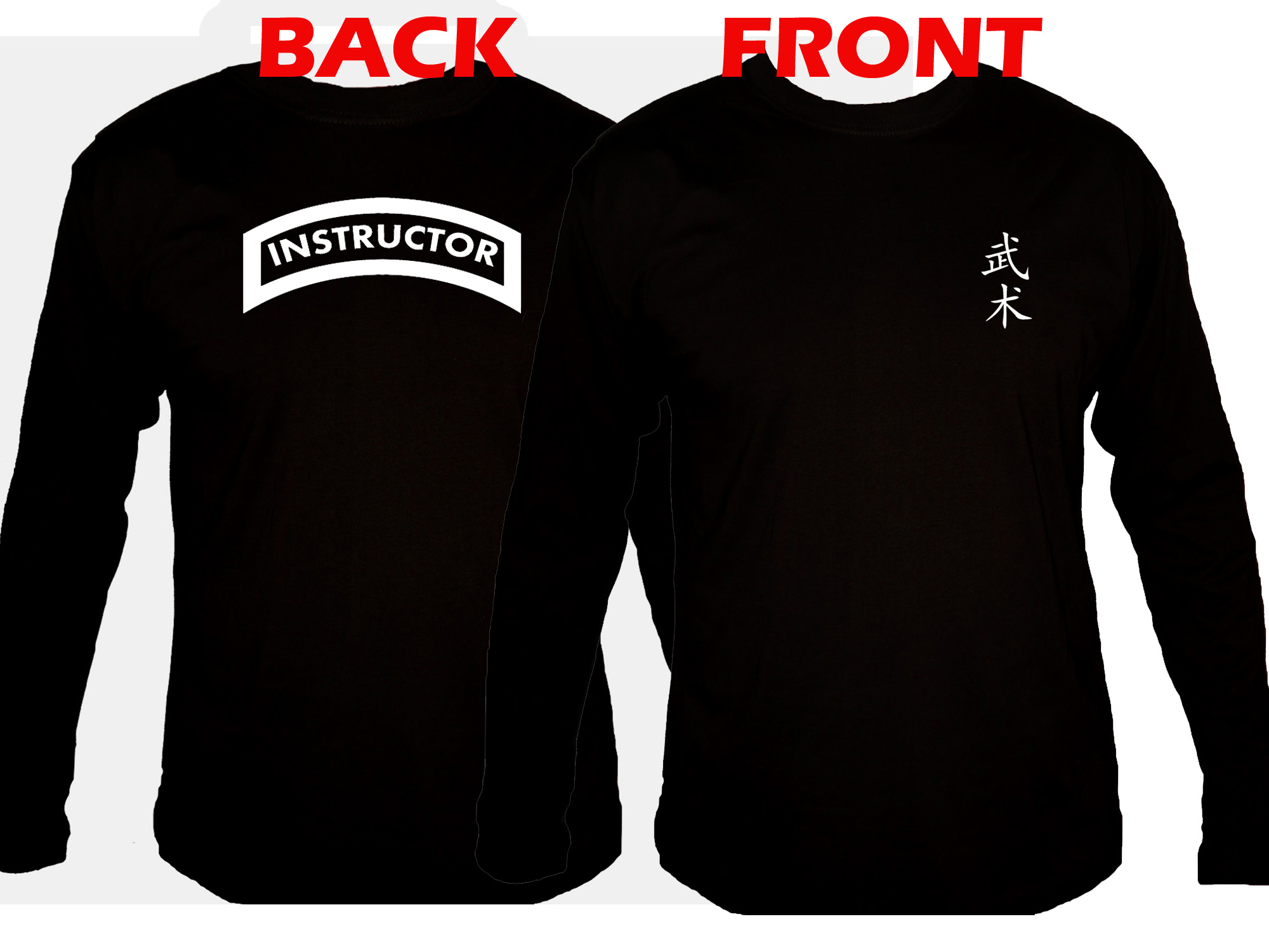 Wushsu instructor martial arts MMA sleeved t-shirt